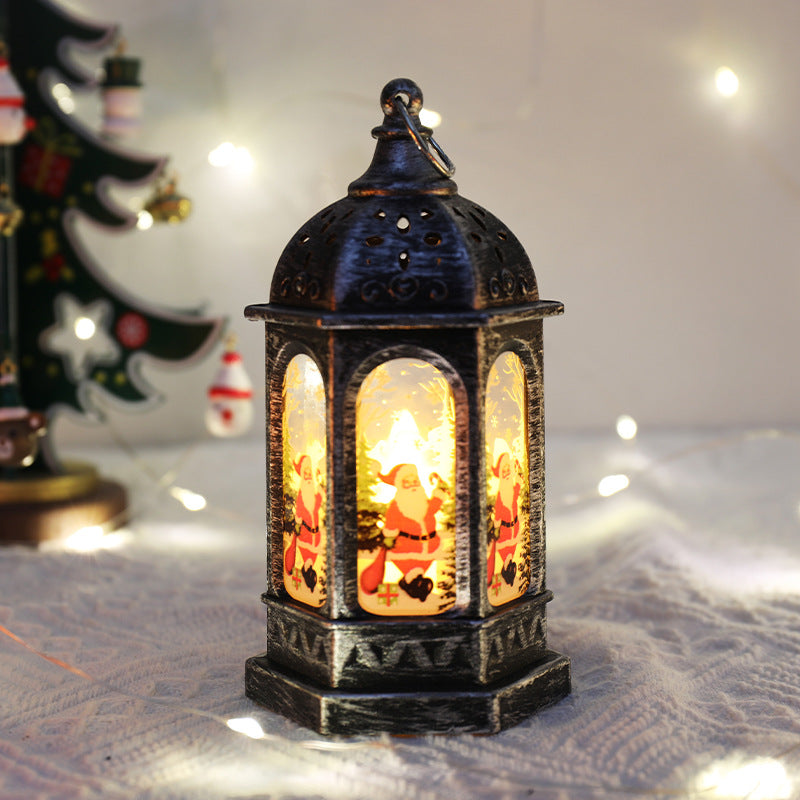 Christmas Decoration Portable Electronic Small Night Lamp Ornaments, Christmas Decoration Ornaments, Christmas Decoration Items