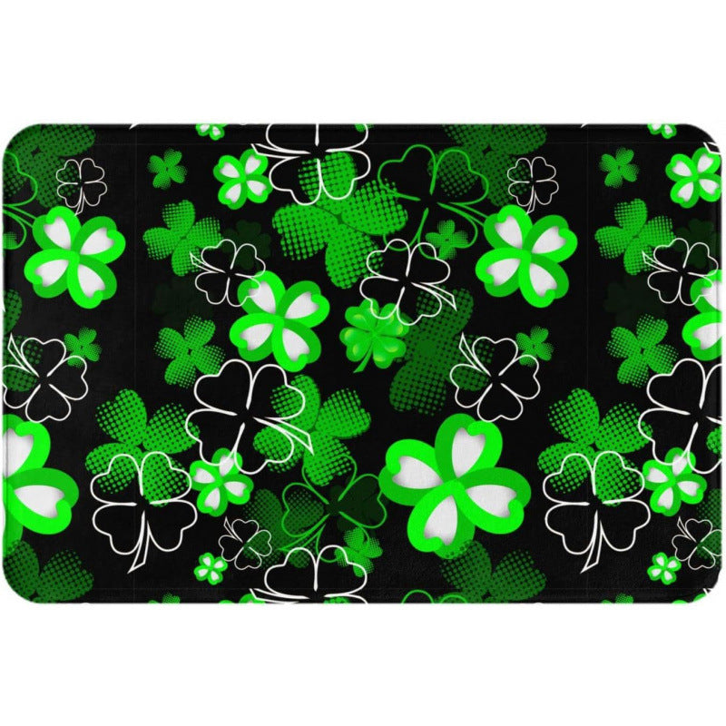 St Patrick's Day Door Entrance Decoration Non-slip Easy-care Foot Mat, st patricks day decorations, st patricks day decor, st patrick's day decorations, st patrick day decorations, Irish Décor, irish ornaments, Decognomes, St. Patrick's Day Party Supplies, St. Patrick's Day Decorations: Shamrock, Irish & Leprechaun