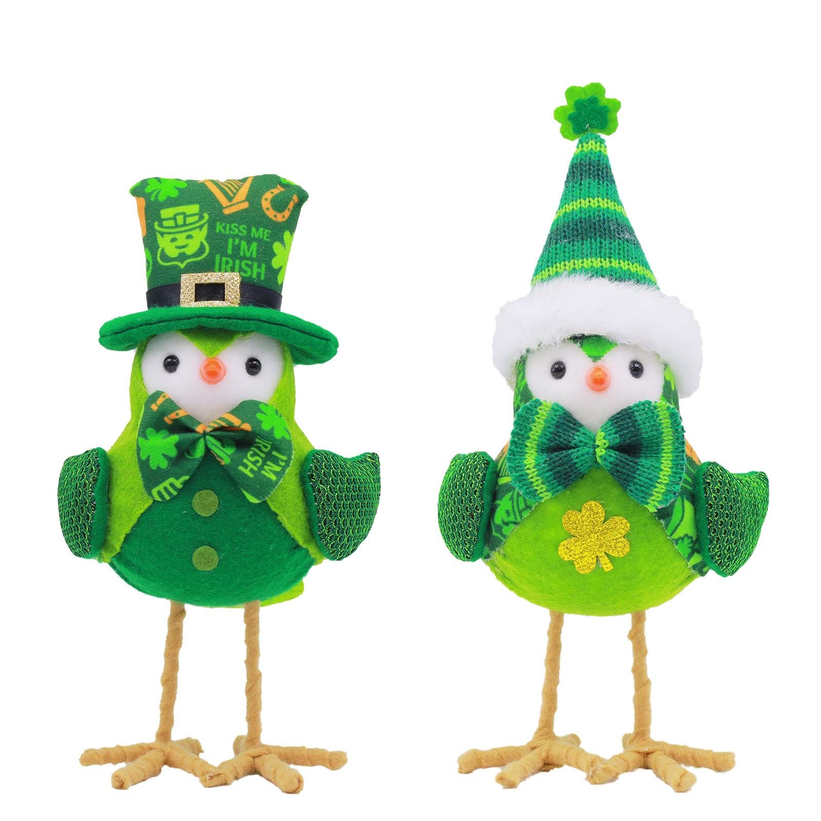 St Patrick's Day Decorations Lovely Birds Ornaments, st patricks day decorations, st patricks day decor, st patrick's day decorations, st patrick day decorations, Irish Décor, irish ornaments, Decognomes, St. Patrick's Day Party Supplies, St. Patrick's Day Decorations: Shamrock, Irish & Leprechaun
