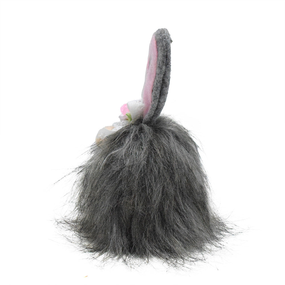 Easter Gnome Rabbit Black Rabbit Ears, easter decorations, Easter Decor, easter table decor, outdoor easter decorations, shop easter, Decognomes, Spring Decorations