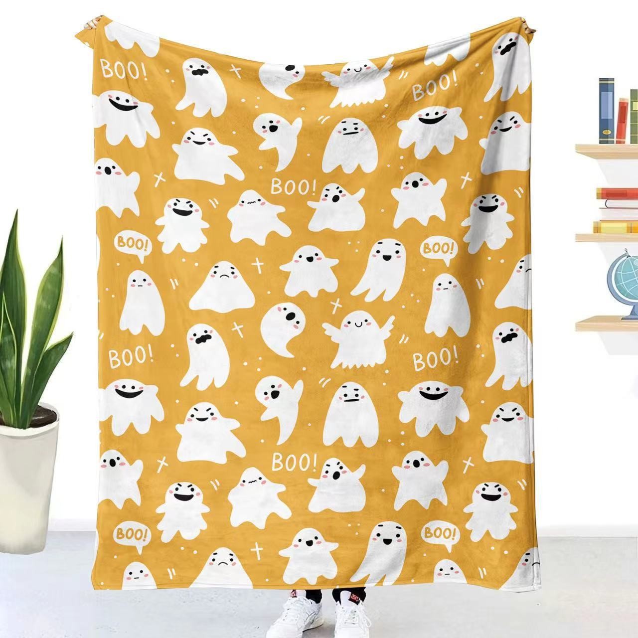 Halloween Blanket Flannel Air Conditioning Blanket