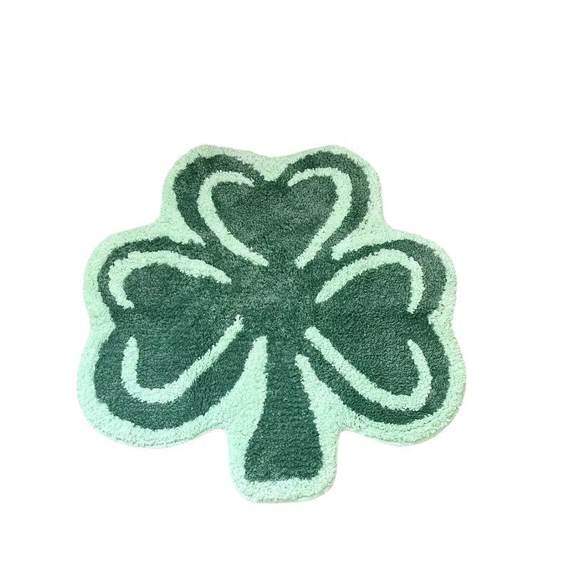 St Patrick's Day Four-leaf Clover Festival Decorative Floor Mat, st patricks day decorations, st patricks day decor, st patrick's day decorations, st patrick day decorations, Irish Décor, irish ornaments, Decognomes, St. Patrick's Day Party Supplies, St. Patrick's Day Decorations: Shamrock, Irish & Leprechaun