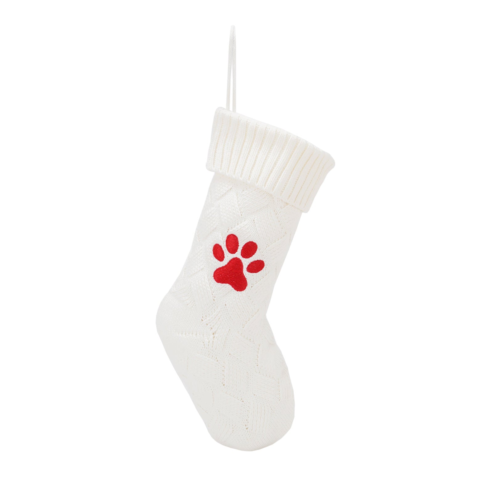 Christmas Socks Dogs And Cats Knitted Home Decoration