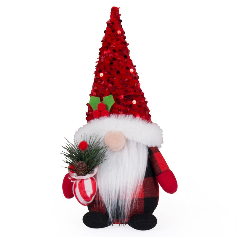 Christmas Decorations Faceless Baby Doll Ornaments