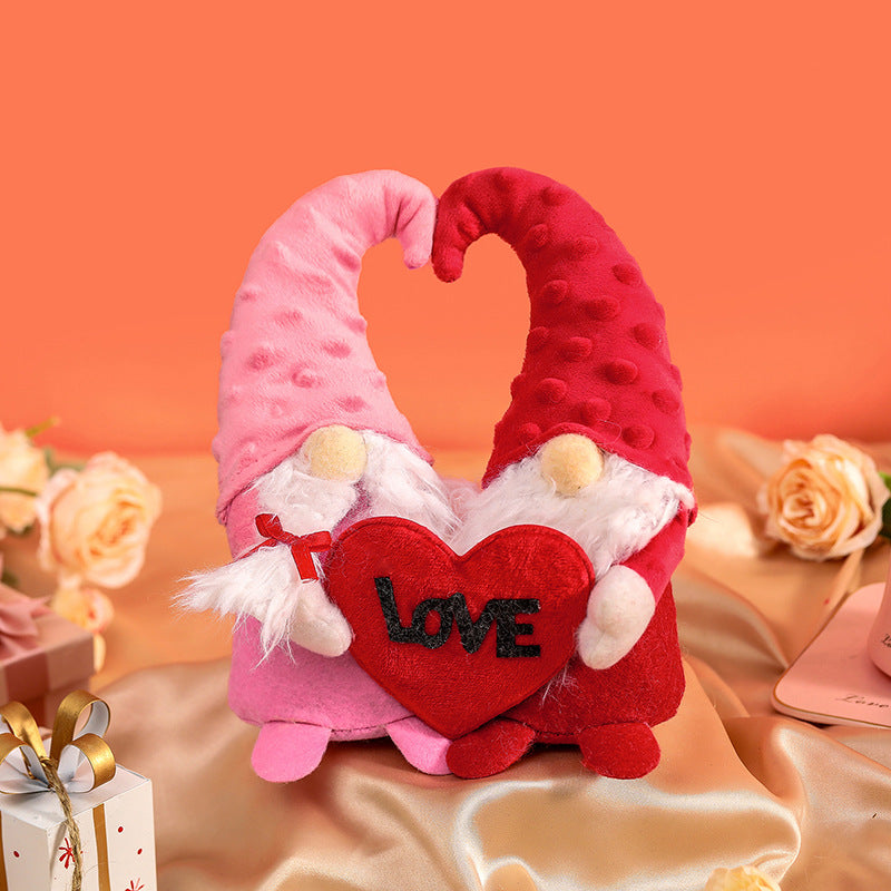 Love Faceless Dwarf Valentine's Day Doll