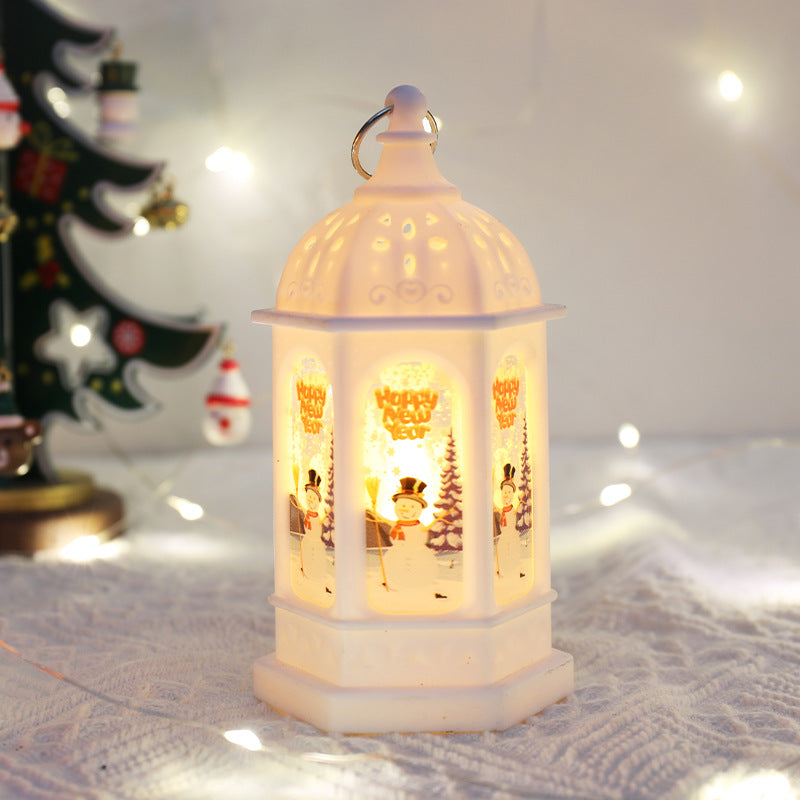 Christmas Decoration Portable Electronic Small Night Lamp Ornaments