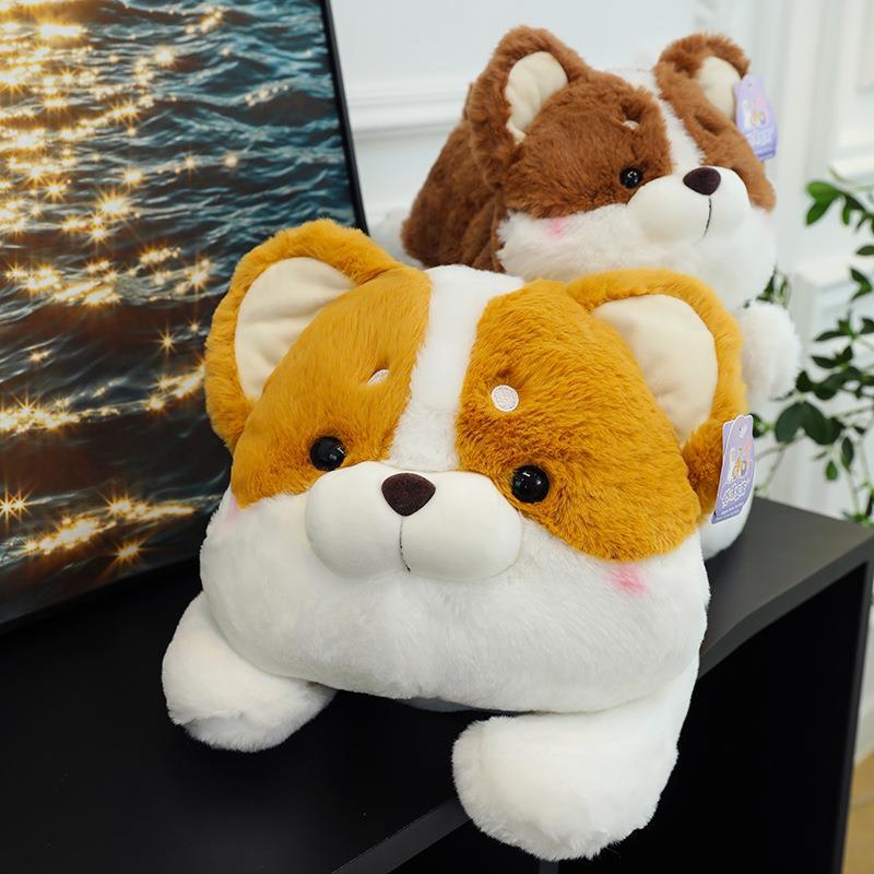 Corgi Doll Plush Toys Small Size Creative Stuffed Animals, stuffed animals, weighted stuffed animal, stuffed animal​, highland cow stuffed animal, Plush Toys, Soft Toys, Teddy Bear, plush​, plushies, Decognomes, Plush doll
