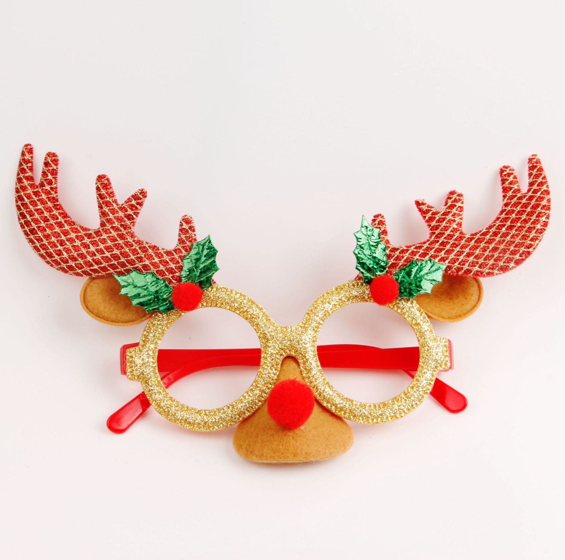 Christmas Decorations Dance Party Glasses Dress Up Props