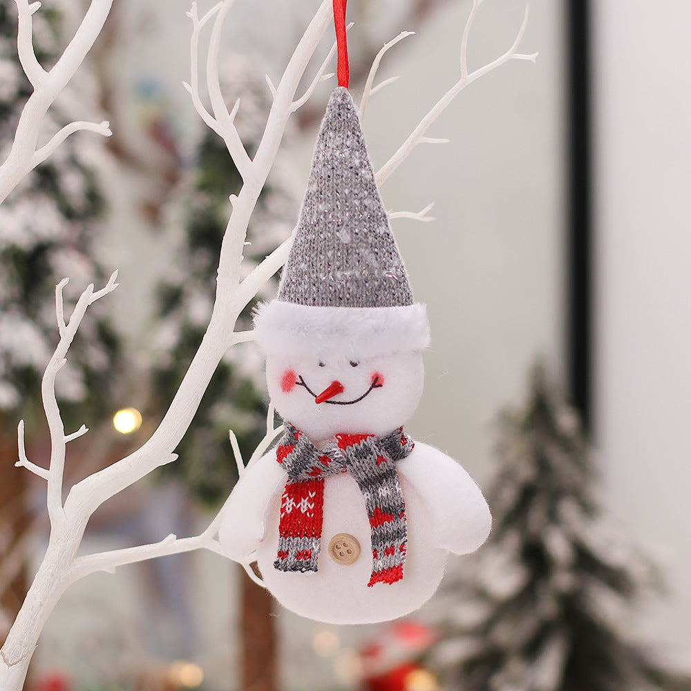 Christmas Decorations Christmas Tree Cartoon Doll Pendant