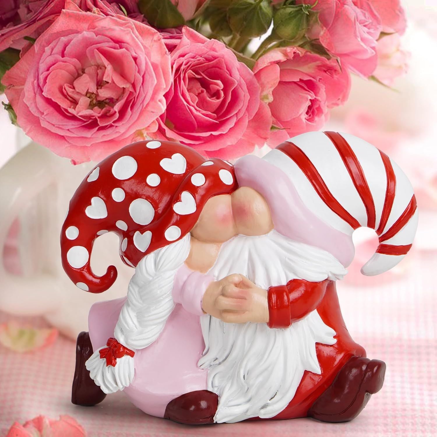 Valentine's Day Dwarf Resin Craft Ornament