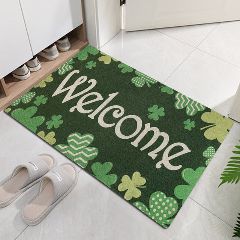 St Patrick's Day Decorations Floor Mat Door Mat, st patricks day decorations, st patricks day decor, st patrick's day decorations, st patrick day decorations, Irish Décor, irish ornaments, Decognomes, St. Patrick's Day Party Supplies, St. Patrick's Day Decorations: Shamrock, Irish & Leprechaun