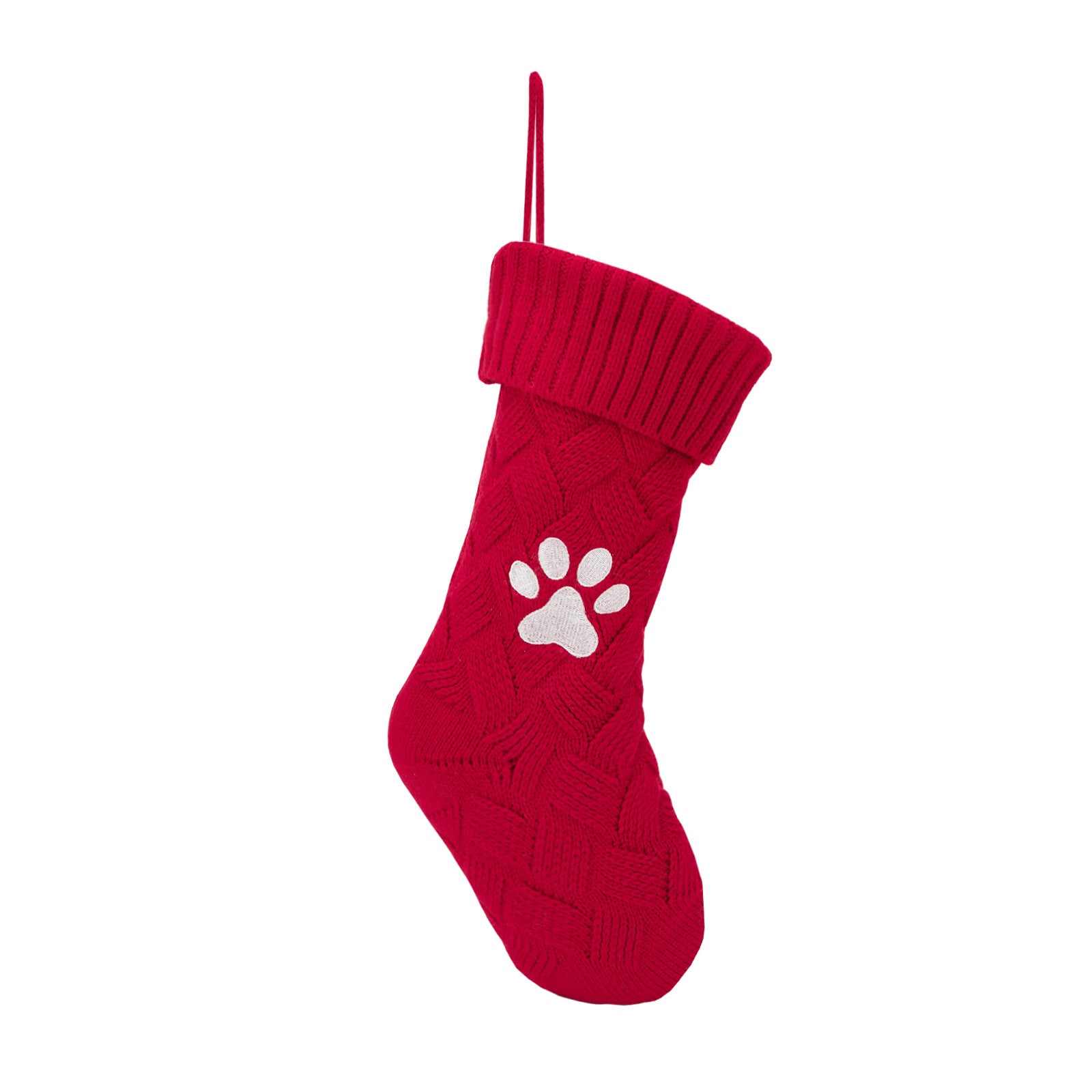 Christmas Socks Dogs And Cats Knitted Home Decoration