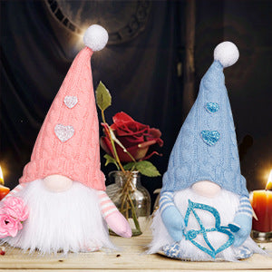 New Valentine's Day Luminous Doll Decoration