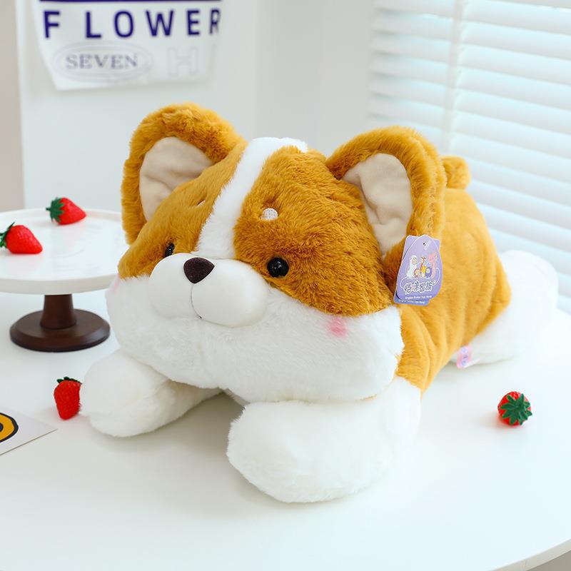 Corgi Doll Plush Toys Small Size Creative Stuffed Animals, stuffed animals, weighted stuffed animal, stuffed animal​, highland cow stuffed animal, Plush Toys, Soft Toys, Teddy Bear, plush​, plushies, Decognomes, Plush doll
