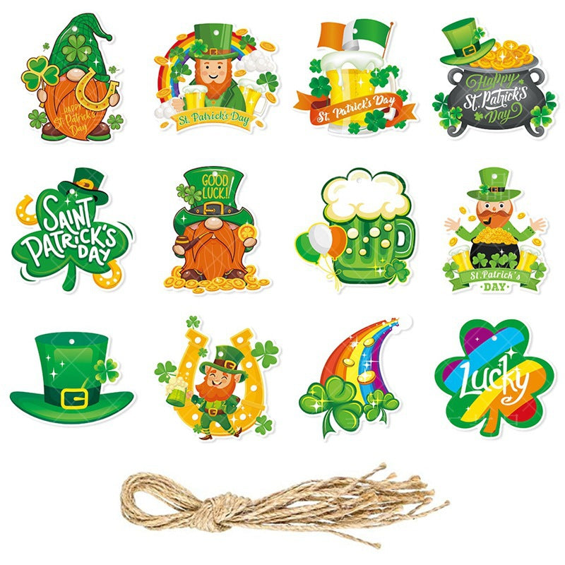 New St Patrick's Day Decorative Gnomes Pendant, st patricks day decorations, st patricks day decor, st patrick's day decorations, st patrick day decorations, Irish Décor, irish ornaments, Decognomes, St. Patrick's Day Party Supplies, St. Patrick's Day Decorations: Shamrock, Irish & Leprechaun, St Patricks Day Gnome And Leprechaun Gnome