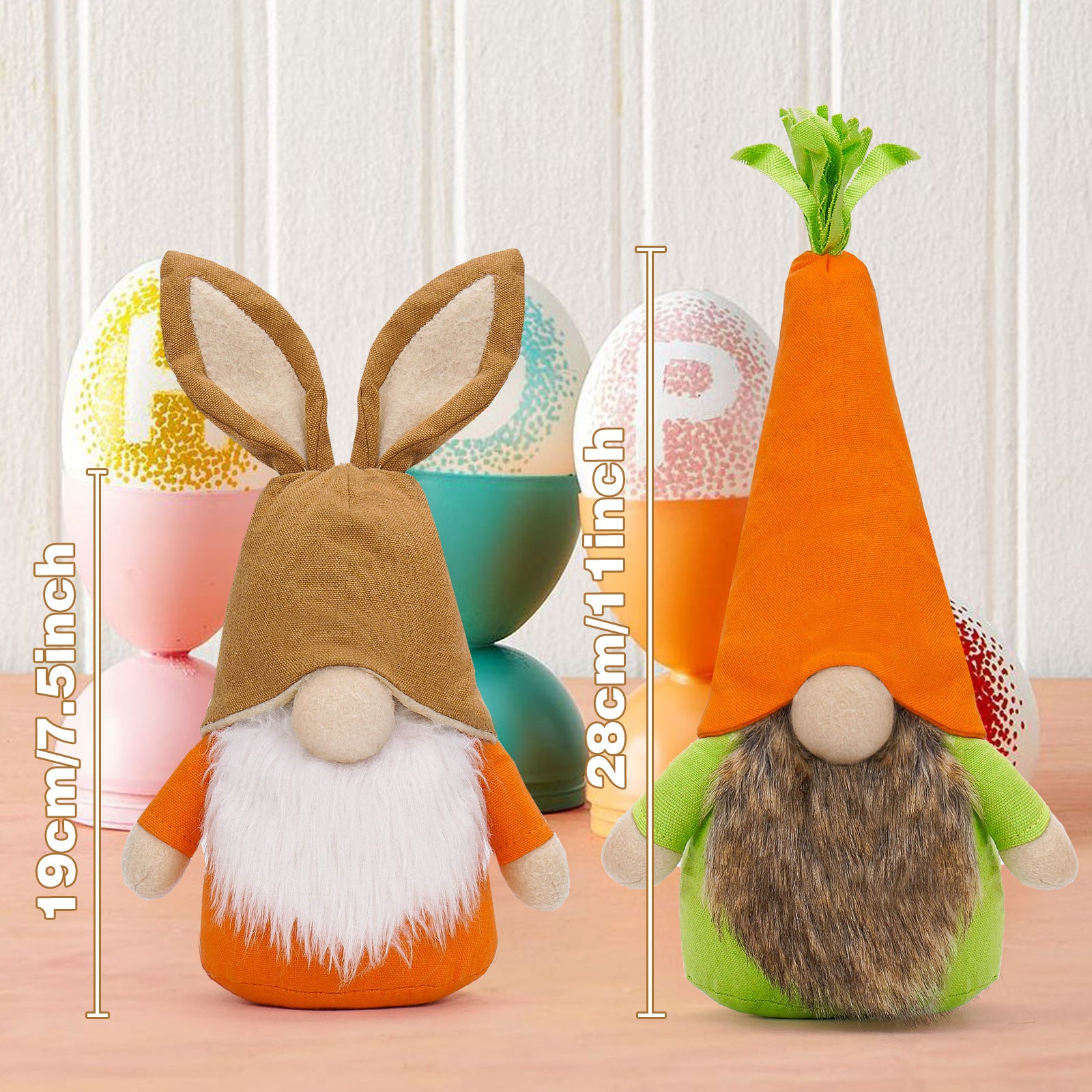 Easter Doll Radish Rabbit Hat Cute Doll Decoration, Easter Gnomes, Easter gnomes, Bunny gnomes, Spring gnomes, Pastel gnomes, Egg gnomes, Chick gnomes, Floral gnomes, Garden gnomes, Basket gnomes, Easter decorations, Rustic gnomes, Happy Easter gnomes, Peep gnomes.