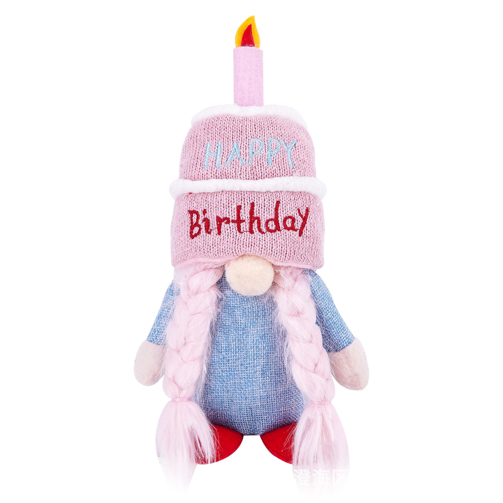 Birthday Plush Elf Decoration Birthday Faceless Doll Ornaments