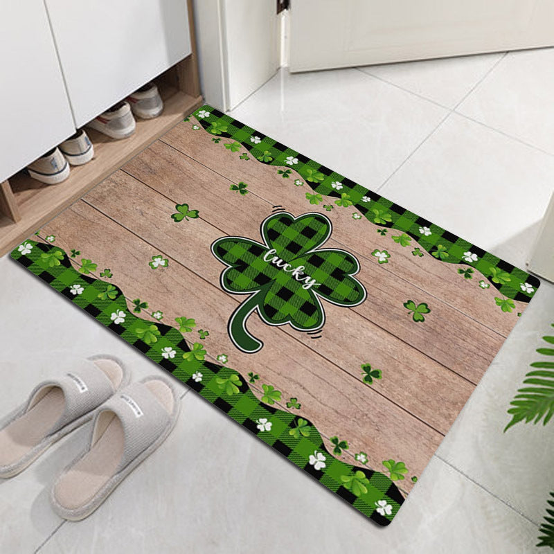 St Patrick's Day Decorations Floor Mat Door Mat, st patricks day decorations, st patricks day decor, st patrick's day decorations, st patrick day decorations, Irish Décor, irish ornaments, Decognomes, St. Patrick's Day Party Supplies, St. Patrick's Day Decorations: Shamrock, Irish & Leprechaun