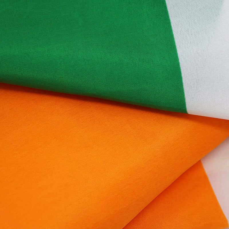 Ireland Polyester Fabrics Digital Printing Flying Outdoor Banner National Flag, St. Patrick's Day decorations, Shamrock decorations, Leprechaun decorations, Pot of gold decorations, St. Patrick's Day wreaths, St. Patrick's Day garlands, St. Patrick's Day centerpieces, St. Patrick's Day table runners, St. Patrick's Day tablecloths, St. Patrick's Day banners, St. Patrick's Day streamers, St. Patrick's Day balloons, St. Patrick's Day lights, St. Patrick's Day door wreaths, St. Patrick's Day wall art, St. Patri