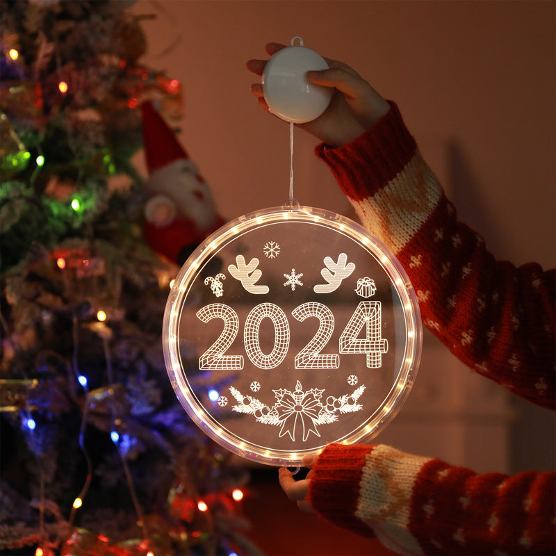 Christmas Atmosphere Ornamental Festoon Lamp Luminous Letters