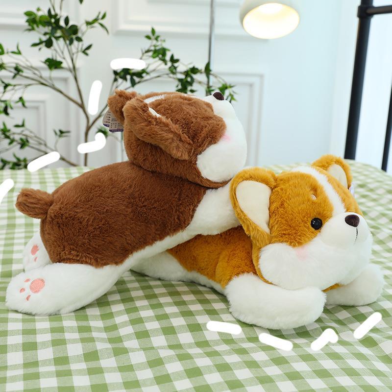 Corgi Doll Plush Toys Small Size Creative Stuffed Animals, stuffed animals, weighted stuffed animal, stuffed animal​, highland cow stuffed animal, Plush Toys, Soft Toys, Teddy Bear, plush​, plushies, Decognomes, Plush doll
