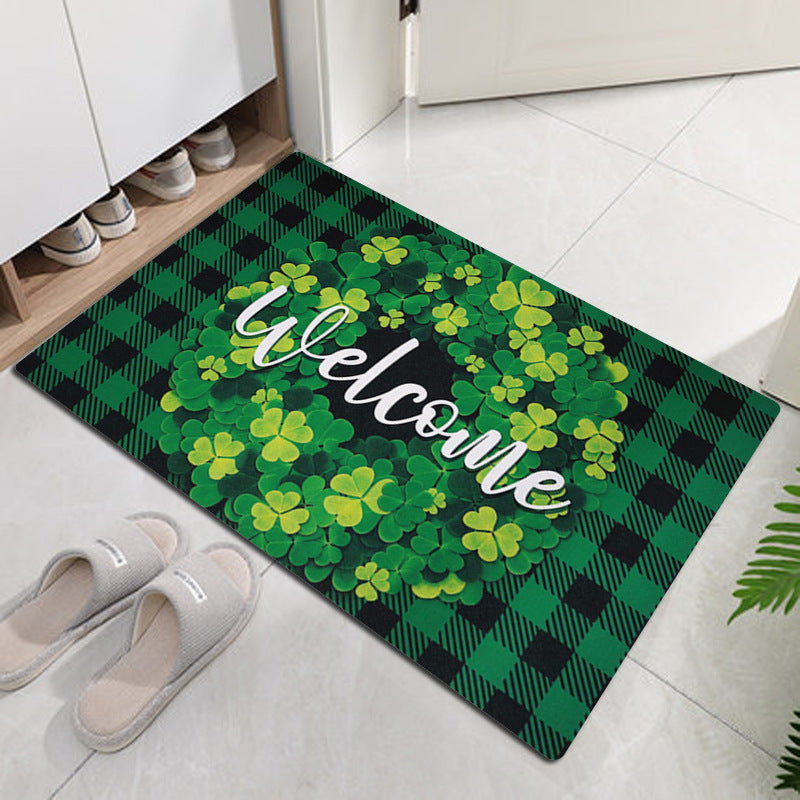 St Patrick's Day Decorations Floor Mat Door Mat, st patricks day decorations, st patricks day decor, st patrick's day decorations, st patrick day decorations, Irish Décor, irish ornaments, Decognomes, St. Patrick's Day Party Supplies, St. Patrick's Day Decorations: Shamrock, Irish & Leprechaun