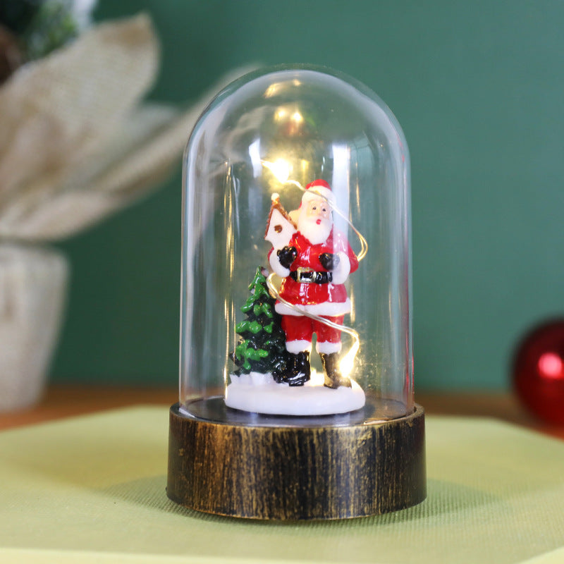 Creative Christmas Decorations Small Night Lamp Desktop Ornaments