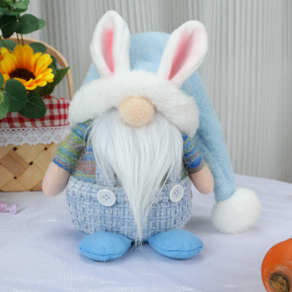 Easter Faceless Rabbit Sitting Doll Ears