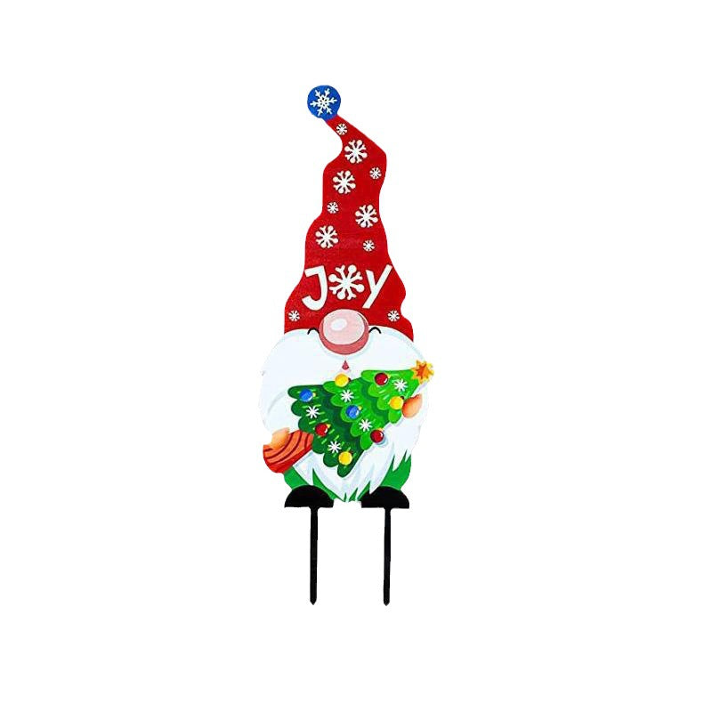 Lawn Decoration Garden Stake Christmas