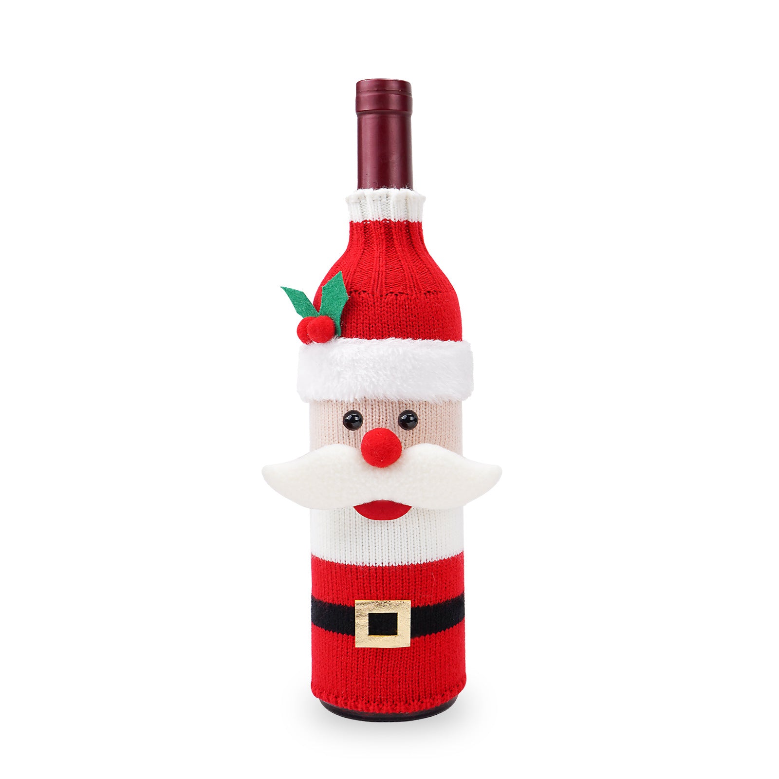 Home Fashion Simple Christmas Decorations Bottle Cover, christmas decoration bottle cover, christmas decoration items