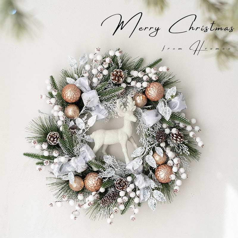 Christmas Decoration Garland Door Hanging Scene Setting Props, Christmas Decoration Garland, Christmas Decoration Wreath, Christmas Decoration Items, Christmas Decoration Items, Christmas Decoration, Christmas  Wreath, Christmas Garland, Christmas Hanging Scene 