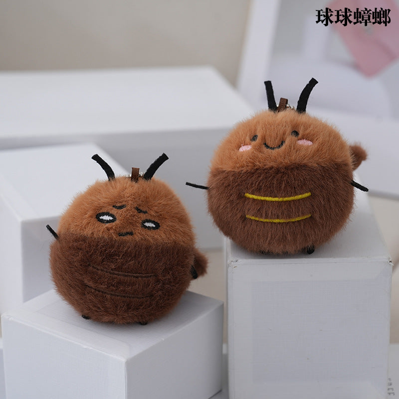 Internet Celebrity Cute Small Cockroach Pendant Plush Toy Doll Stuffed Animals, stuffed animals, weighted stuffed animal, stuffed animal​, highland cow stuffed animal, Plush Toys, Soft Toys, Teddy Bear, plush​, plushies, Decognomes, Plush doll
