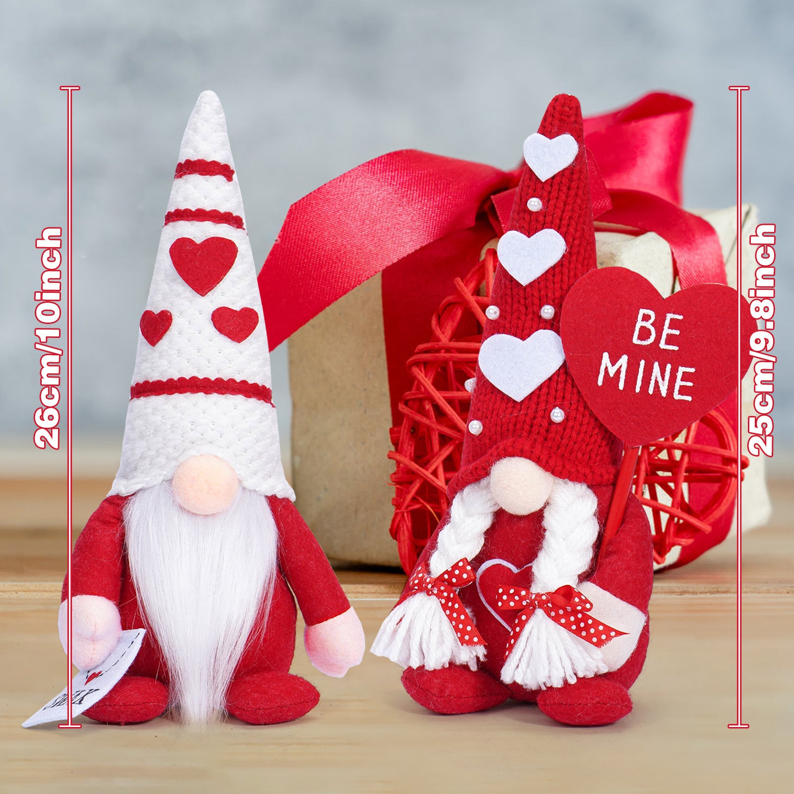 Valentine's Day Love Faceless Doll Creative Rudolph Decorations