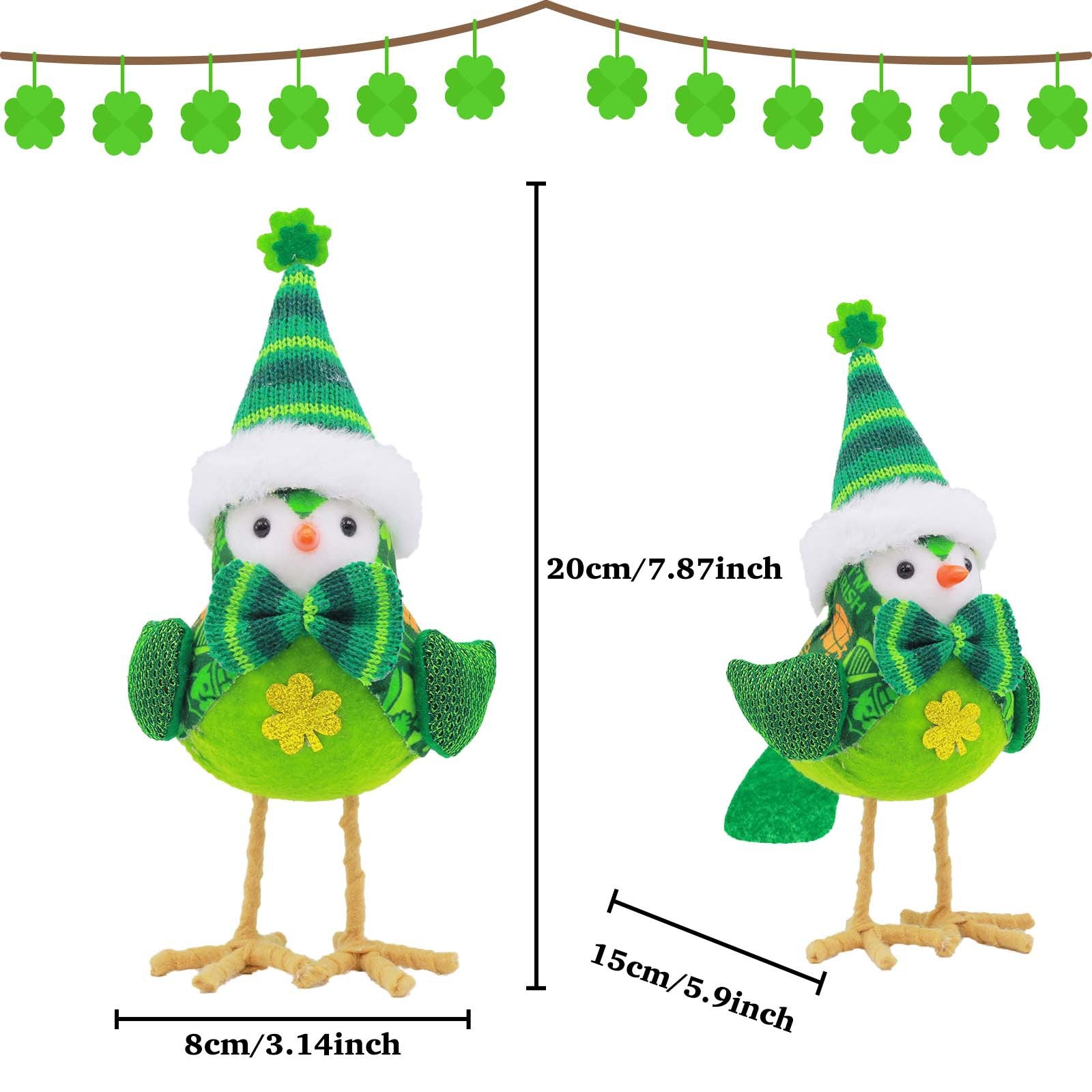 St Patrick's Day Decorations Lovely Birds Ornaments, st patricks day decorations, st patricks day decor, st patrick's day decorations, st patrick day decorations, Irish Décor, irish ornaments, Decognomes, St. Patrick's Day Party Supplies, St. Patrick's Day Decorations: Shamrock, Irish & Leprechaun
