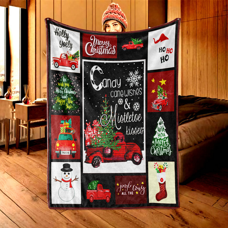 Christmas decorations, Christmas Halloween Printed Casual Blanket, Chemical fibre blanket, christmas blanket, 