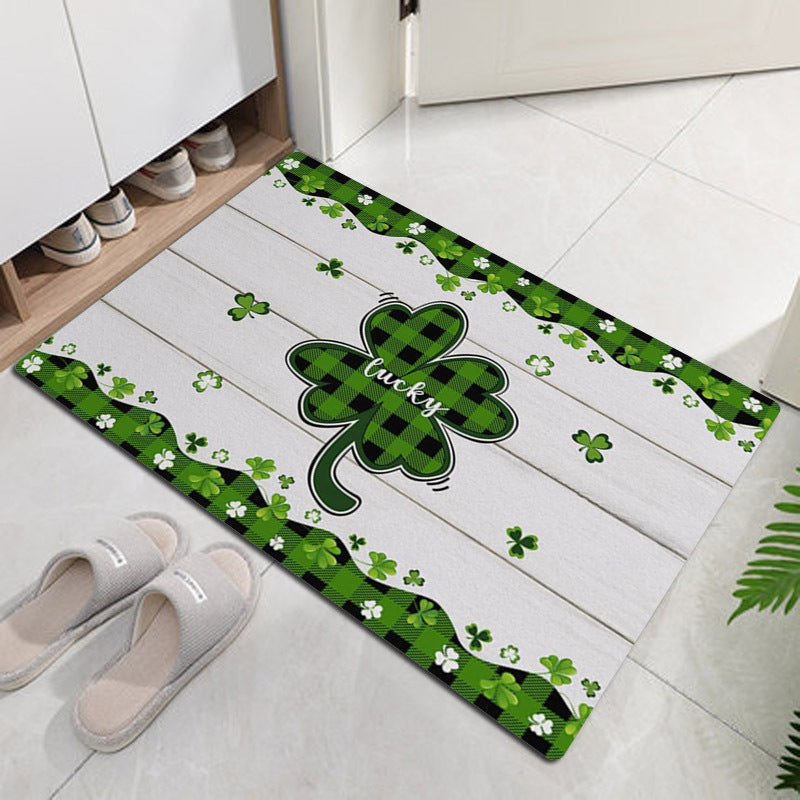 St Patrick's Day Decorations Floor Mat Door Mat, st patricks day decorations, st patricks day decor, st patrick's day decorations, st patrick day decorations, Irish Décor, irish ornaments, Decognomes, St. Patrick's Day Party Supplies, St. Patrick's Day Decorations: Shamrock, Irish & Leprechaun