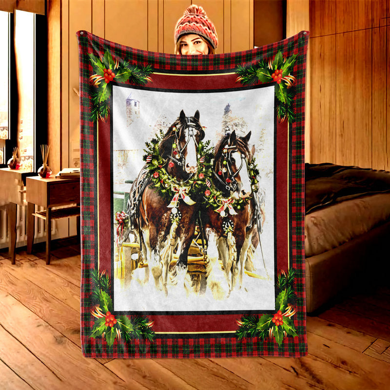 Christmas decorations, Christmas Halloween Printed Casual Blanket, Chemical fibre blanket, christmas blanket, 