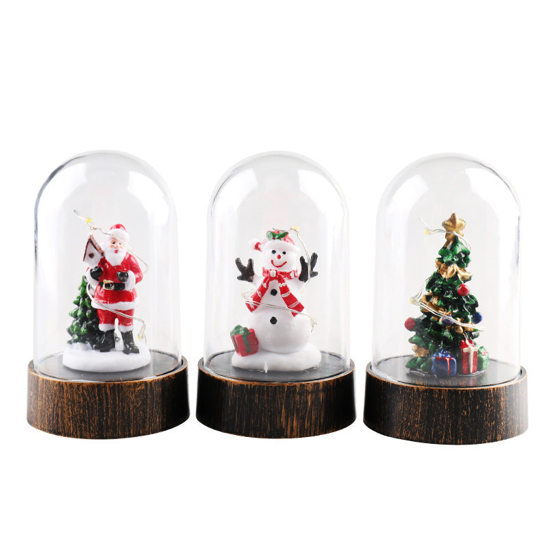 Creative Christmas Decorations Small Night Lamp Desktop Ornaments