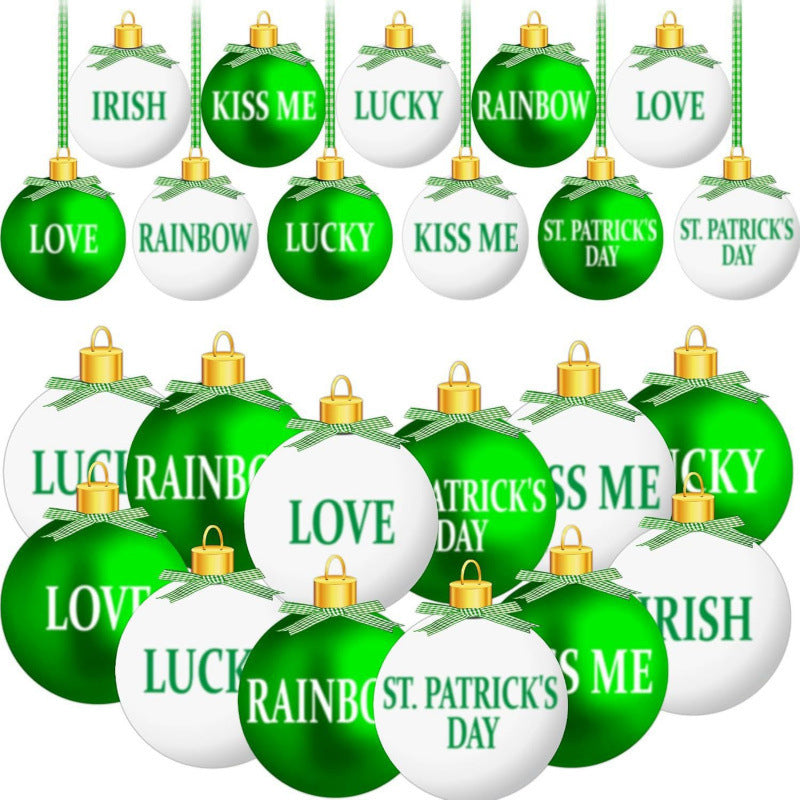 Four-Leaf Clover Hat Ball St Patrick's Day Ornaments, st patricks day decorations, st patricks day decor, st patrick's day decorations, st patrick day decorations, Irish Décor, irish ornaments, Decognomes, St. Patrick's Day Party Supplies, St. Patrick's Day Decorations: Shamrock, Irish & Leprechaun