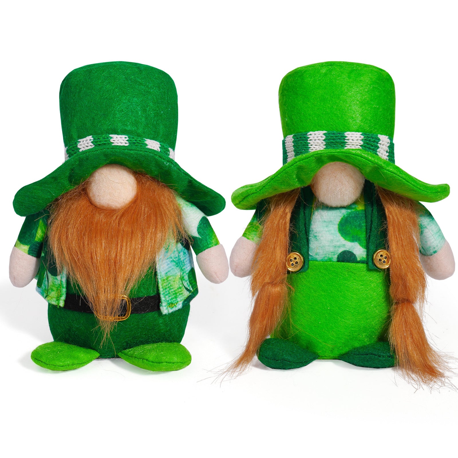 Green Little Decorations Faceless Doll Ornaments, St. Patrick's Day gnomes, Leprechaun gnomes, Shamrock gnomes, Green gnomes, Pot of gold gnomes, Lucky gnomes, Celtic gnomes, Irish gnomes, Rainbow gnomes, St. Patrick's Day decorations, Happy St. Patrick's Day gnomes, Clover gnomes, Beer gnomes,