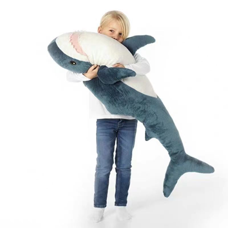 Cute Shark Plush Doll Toy Stuffed Animals, stuffed animals, weighted stuffed animal, stuffed animal​, highland cow stuffed animal, Plush Toys, Soft Toys, Teddy Bear, plush​, plushies, Decognomes, Plush doll
