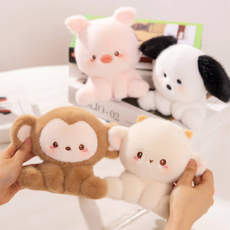 Table With Doll Small Ornaments Cute Plush Toy Stuffed Animals, stuffed animals, weighted stuffed animal, stuffed animal​, highland cow stuffed animal, Plush Toys, Soft Toys, Teddy Bear, plush​, plushies, Decognomes, Plush doll
