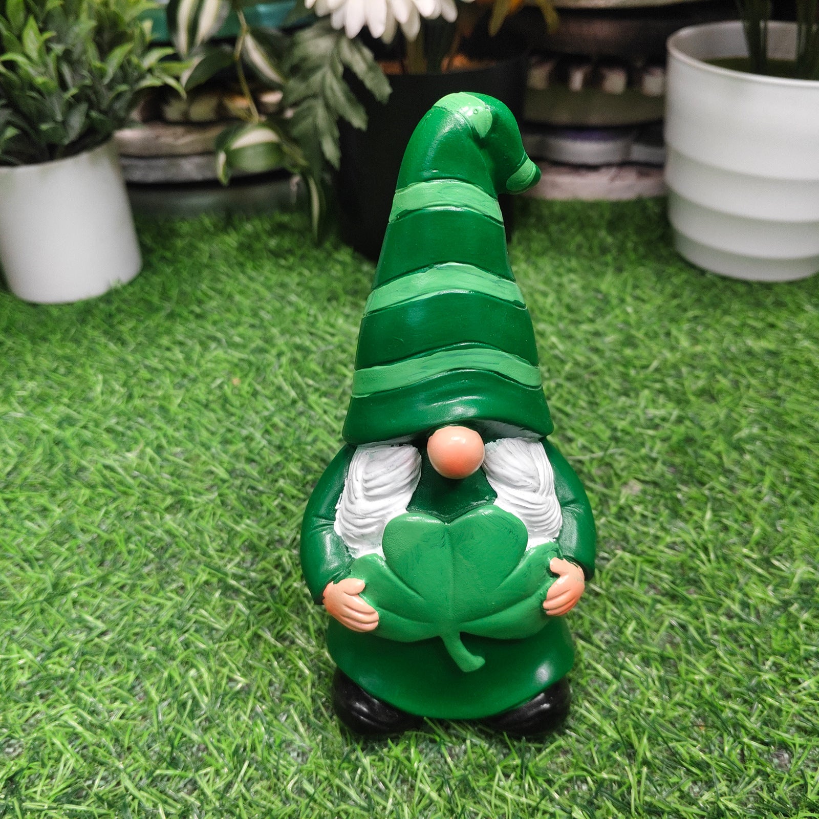 St Patricks Day Gnome And Leprechaun Gnome, Garden Gnome, Decognomes