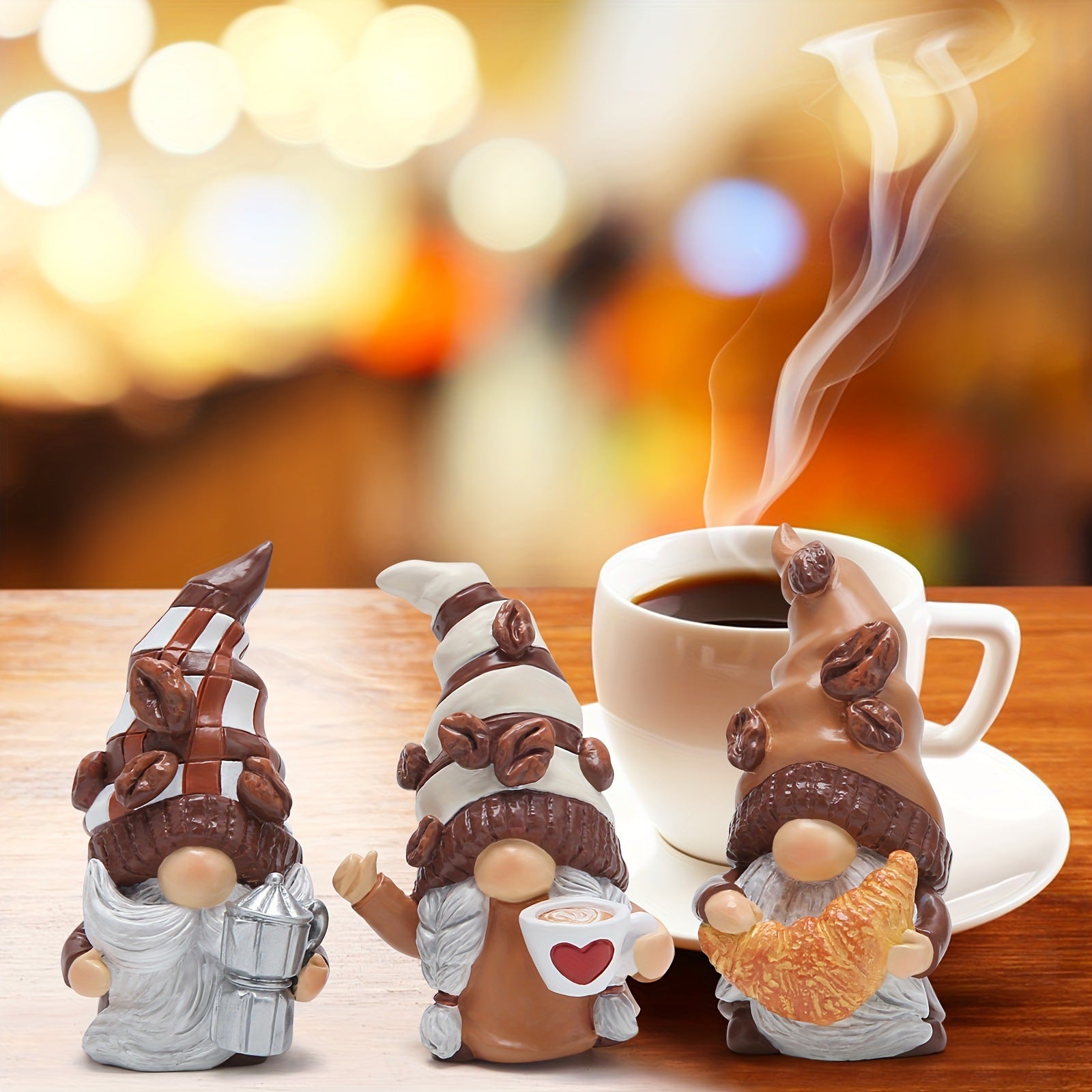 3PCs Coffee Decoration Coffee