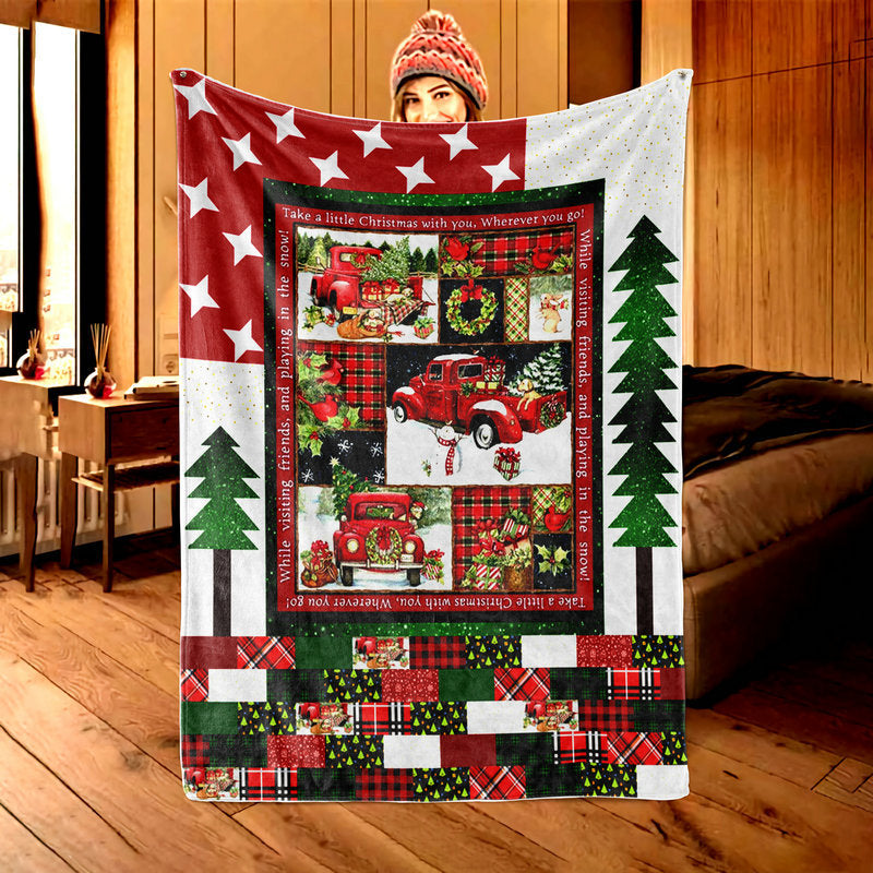 Christmas decorations, Christmas Halloween Printed Casual Blanket, Chemical fibre blanket, christmas blanket, 