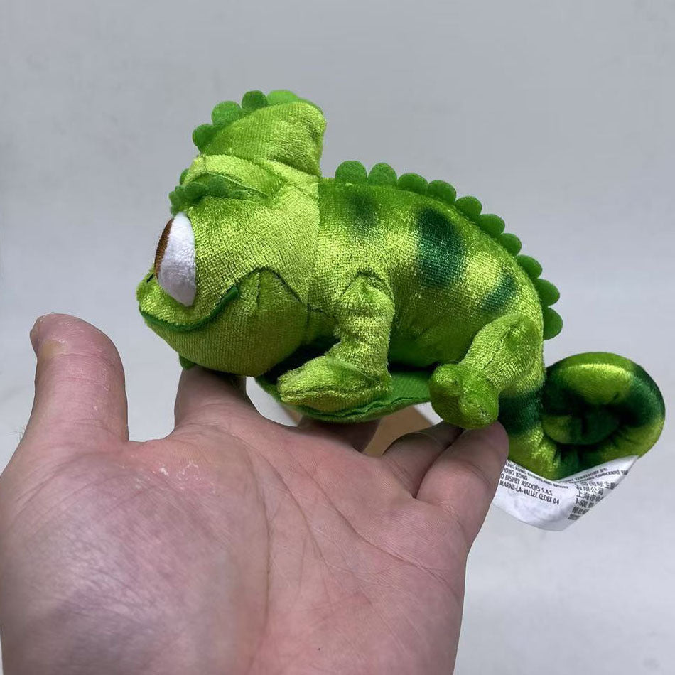 Chameleon Shoulder Plush Doll With Disk Base Stuffed Animals, stuffed animals, weighted stuffed animal, stuffed animal​, highland cow stuffed animal, Plush Toys, Soft Toys, Teddy Bear, plush​, plushies, Decognomes, Plush doll
