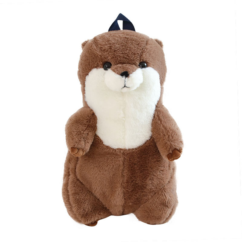 Boby Lovely Soft Cute Otter Backpack Stuffed Animals, stuffed animals, weighted stuffed animal, stuffed animal​, highland cow stuffed animal, Plush Toys, Soft Toys, Teddy Bear, plush​, plushies, Decognomes, Plush doll
