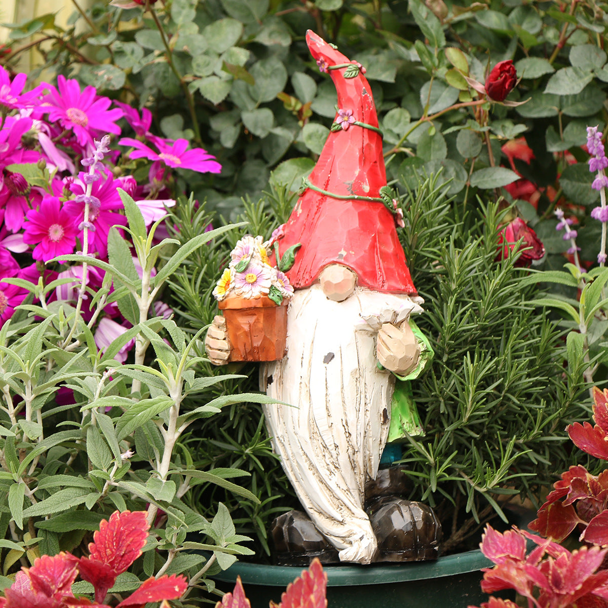 Elf Garden Gnome Resin Crafts Decoration Ornaments, Garden gnomes, Lawn gnomes, Outdoor gnomes, Yard gnomes, Ceramic gnomes, Concrete gnomes, Resin gnomes, Funny gnomes, Classic gnomes, Cute gnomes, Gnome statues, Decorative gnomes, Fantasy gnomes, Hand-painted gnomes, Whimsical gnomes, Gnome figurines, Novelty gnomes, Gnome with wheelbarrow, Gnome with mushroom, Gnome with lantern,