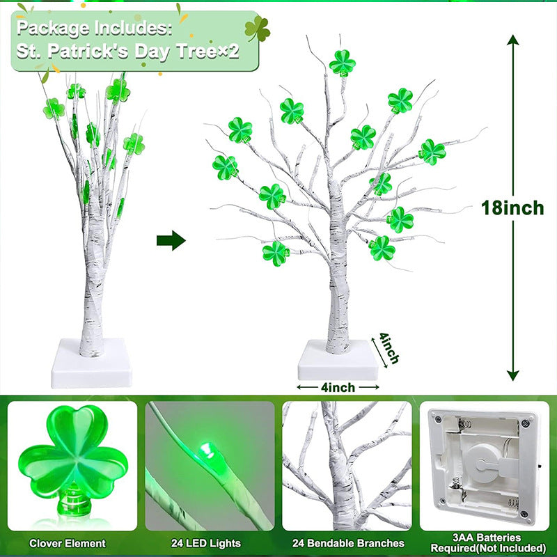 St Patrick's Day Irish Holiday Tree Lights