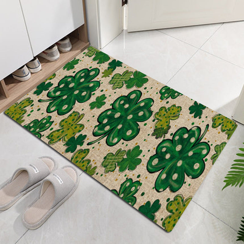 St Patrick's Day Decorations Floor Mat Door Mat, st patricks day decorations, st patricks day decor, st patrick's day decorations, st patrick day decorations, Irish Décor, irish ornaments, Decognomes, St. Patrick's Day Party Supplies, St. Patrick's Day Decorations: Shamrock, Irish & Leprechaun